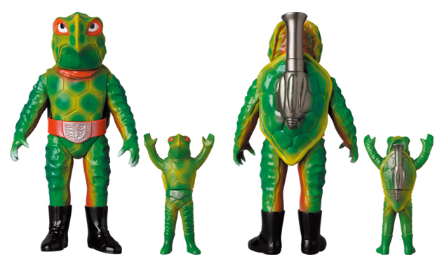 今月の「東映レトロ」は「ゾル大佐」「狼男」の新色がミニサイズ付きで