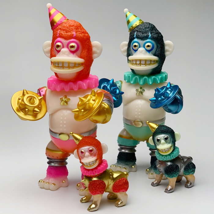 KIK.KAKE TOYから代表作の新バージョン「鉄猿1号 “GHOST CLOWN”」発売