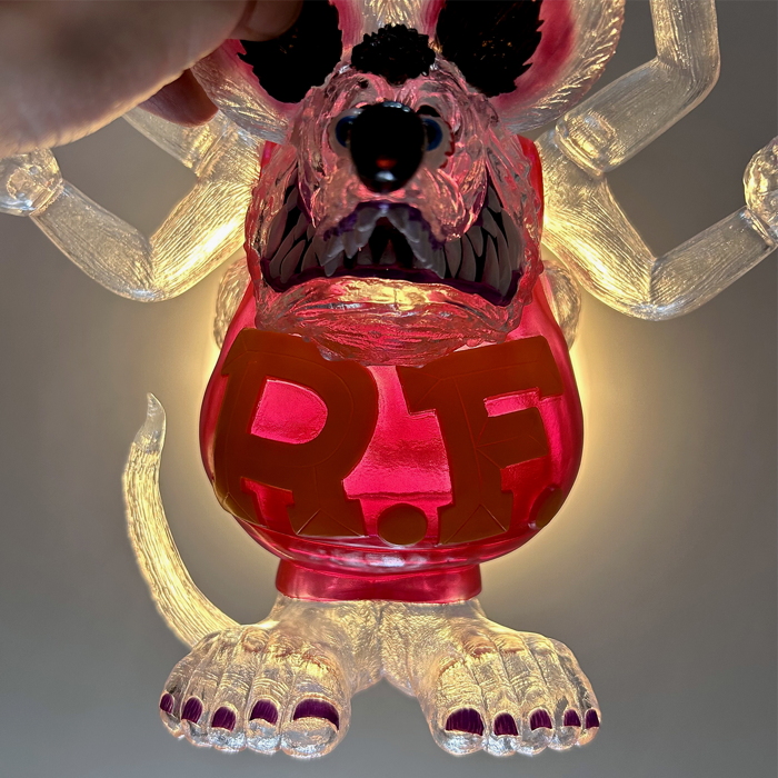 BlackBook Toy Asura Rat Fink ラットフィンク 蓄光 BlackBook Toyから