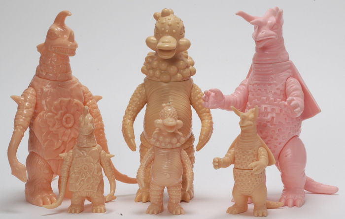 ブルマァク幻の金型使用 コスモリキッド サボテンダー キングクラブ