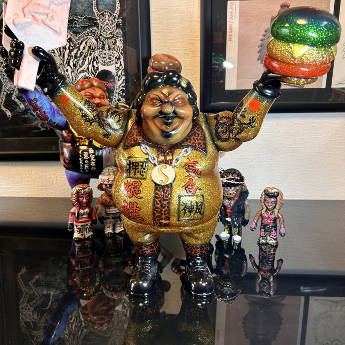 blackbooktoy ブラックトイインディーズ蓄光ソフビタグあり