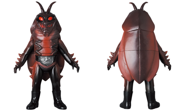 ポピー ミニソフビ「ゴキブリ男」並品 仮面ライダー 東映 石ノ森章太郎