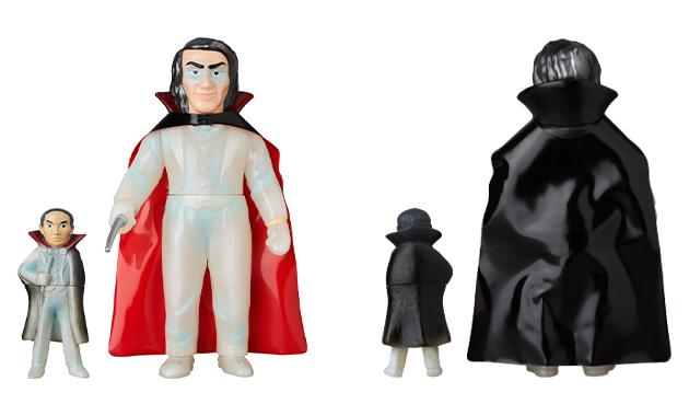 東映レトロソフビコレクション 死神博士(新色蓄光)+ミニソフビ（仮面