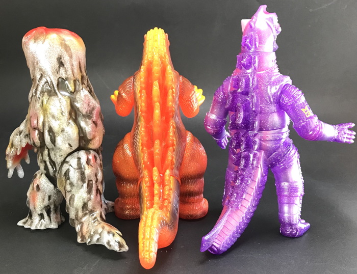 ゴジラ・ストア限定 マルサン メカゴジラ350 50thゴールド 世紀の大