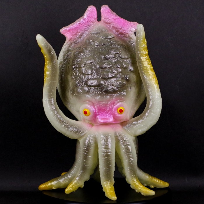 ゲゾラ・ガニメ「決戦！南海の大怪獣」（ブルマァク復刻）ソフビ2体