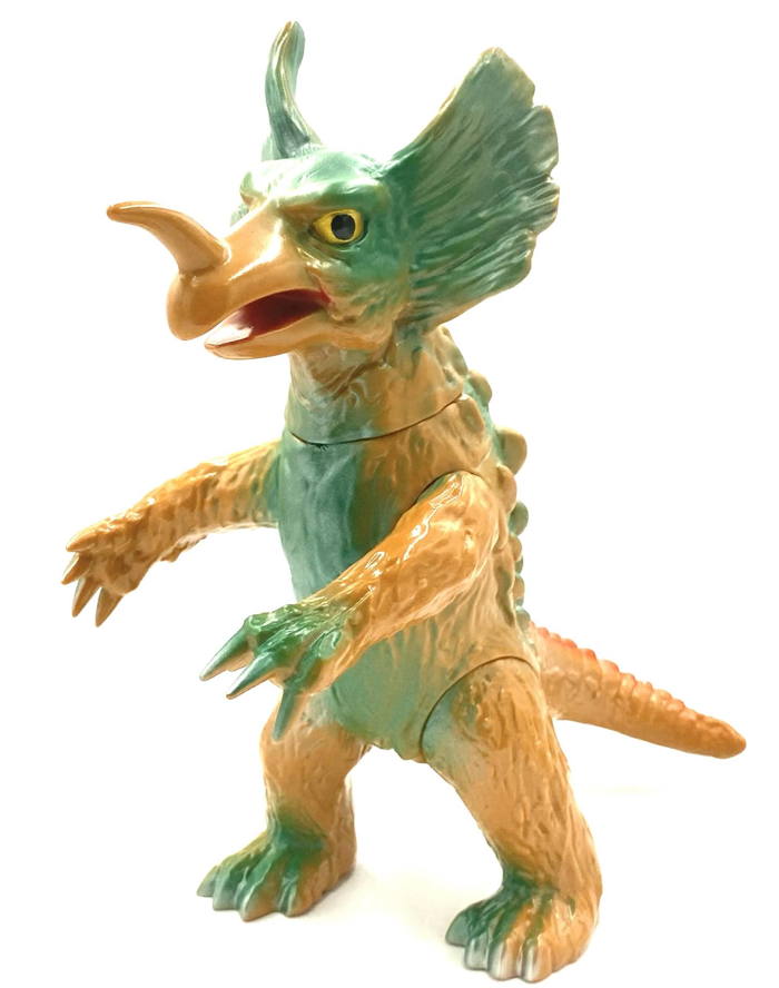 ログゥイラ ソフビ 怪獣 ロギラ またまたマルサンからオリジナル怪獣