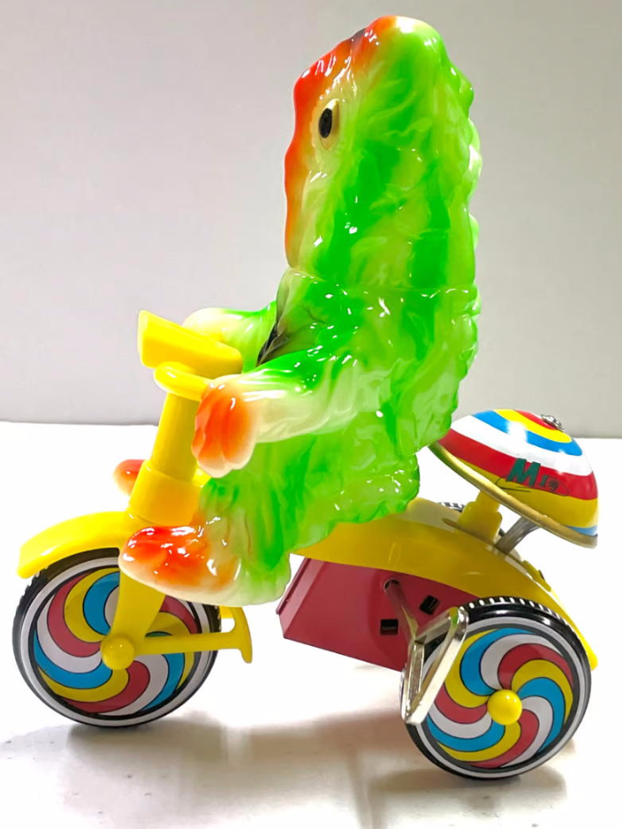 m1号 ヘドラ 蓄光 M1号 蓄光 デラックス ヘドラ ソフビ GID 蓄光【DX