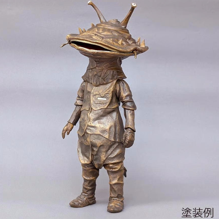 カネゴン【ビリケン商会】ソフビ 彩色済組立キット カネゴン【ビリケン