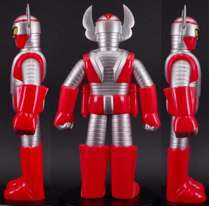 貴重】電人ザボーガー ストロングザボーガー ソフビ 当時物 ブルマァク