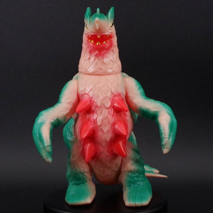 蓄光 怪獣 ソフビ 2体セット 愚魚 Mermur otakick-y_490242maru3a