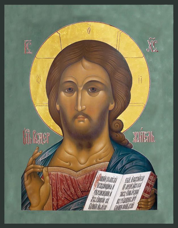 イコン ロシア正教 全能者ハリストス Спас Вседержитель Икона «Спас