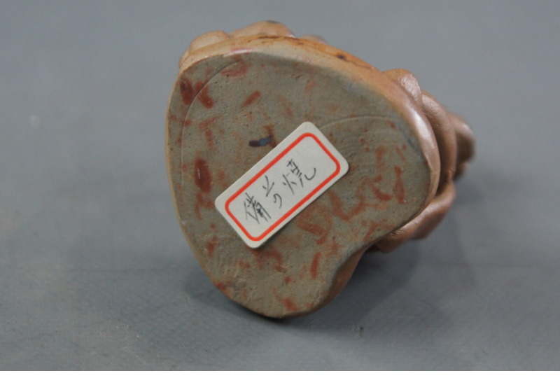 大鉢□呉須赤絵花唐草紋 鷺 平安萬珠堂製 鉢□平安 萬珠堂製 砂高台