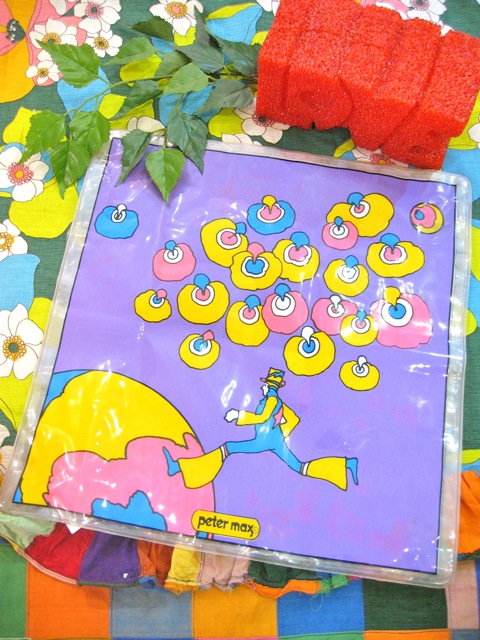ビンテージ70's○Peter Max「LOVE」絵本○240603i5-otclctピーター