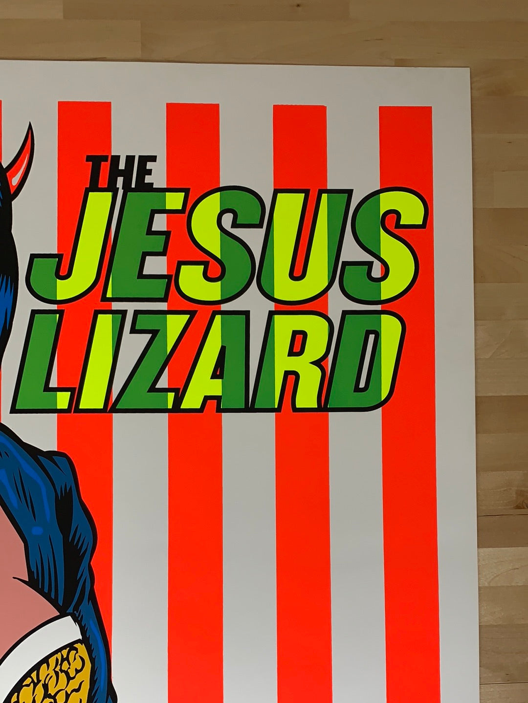 u*0様 TAZ Helmet JESUS LIZARD Poster Jesus Lizard - 1996 T.A.Z.