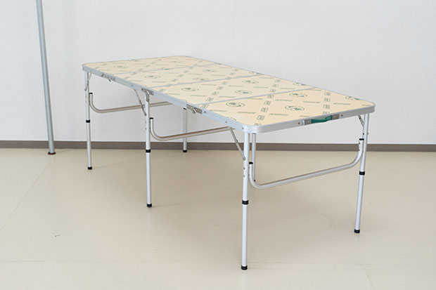 コールマン Coleman 四つ折りテーブル8 170-5540 高さ調節可能①