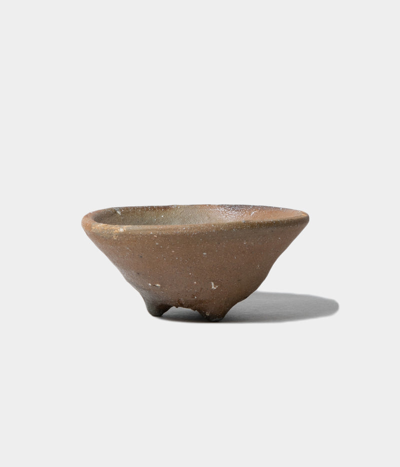 国吉清尚 國吉清尚 焼締 ぐい呑み 国吉清尚 焼締 ぐい呑