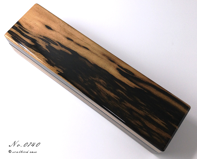 値下げ中】 handwood 芯ケース 黒柿 37c39ec1e72fc9a61e761f80b22f90