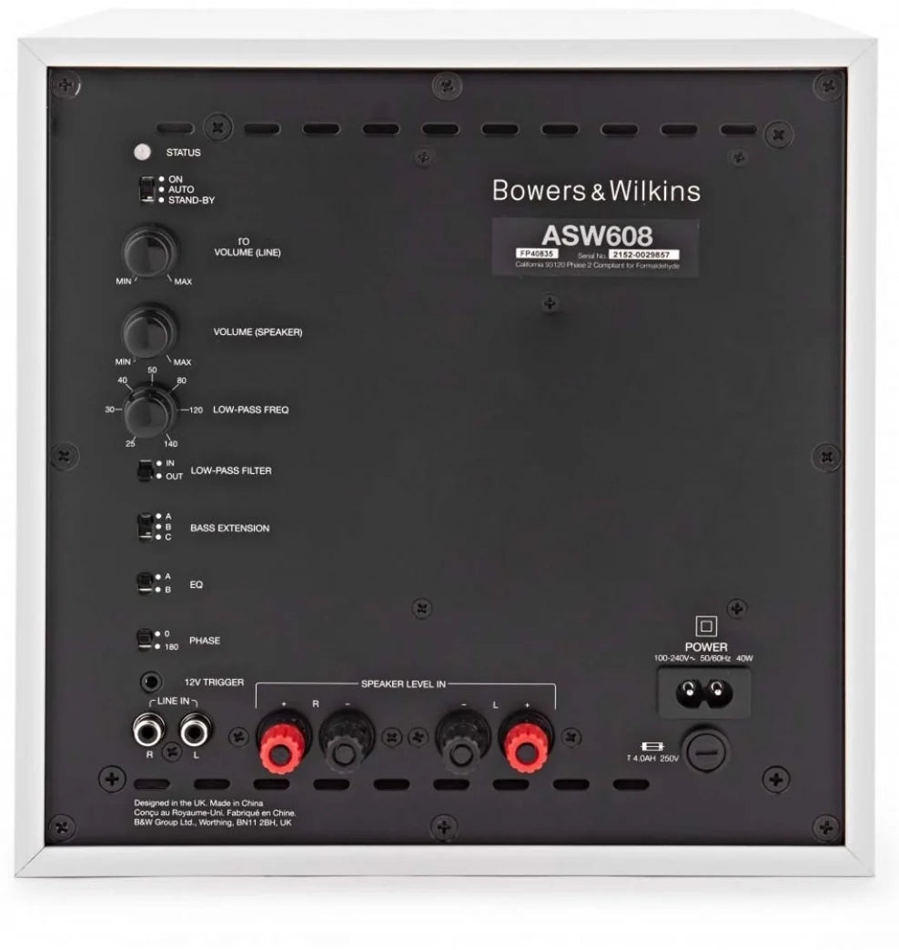 Bowers & Wilkins ASW608 | Subwoofers | Soundium
