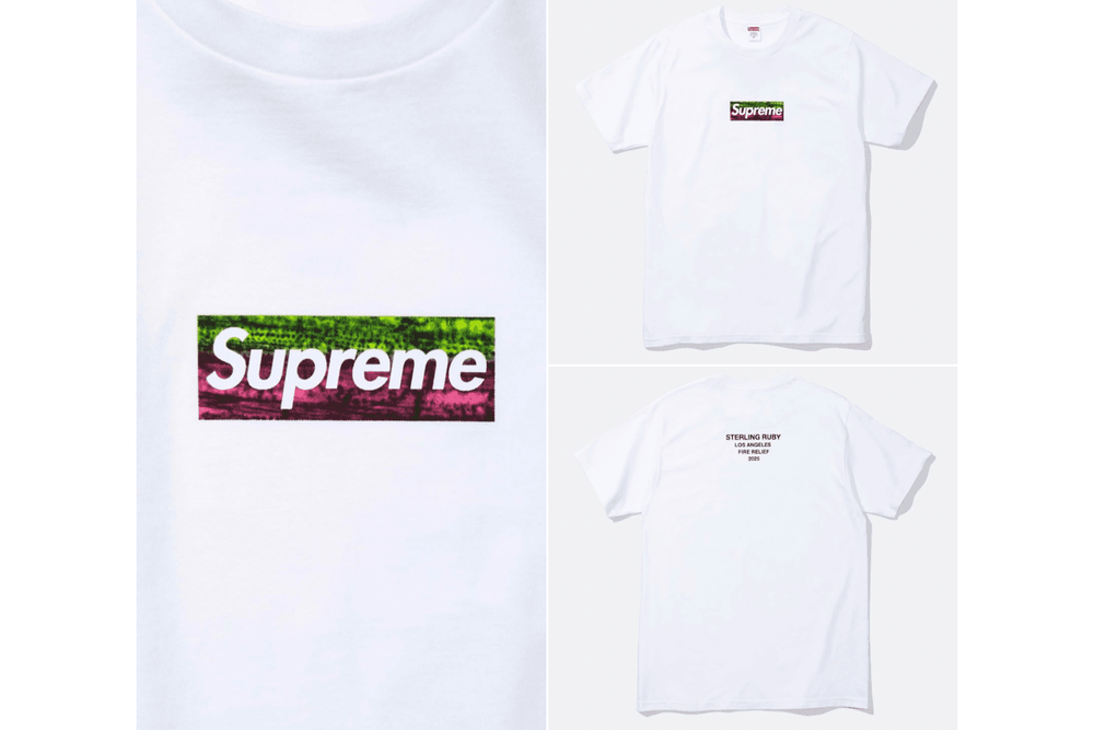 SLN Official - Supreme Announces Charity Box Logo Tee for L.A