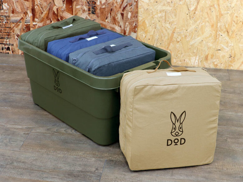 DODのキガエルヤーツにハッとする！革新的なキャンプの着替えの収納