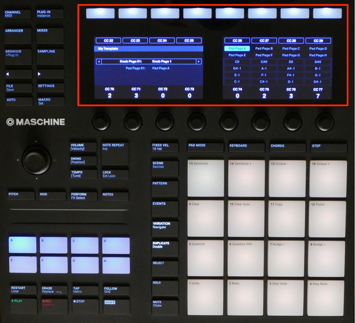 Maschineを使用してDAW純正のリズムソフトやサードパーティー音源を