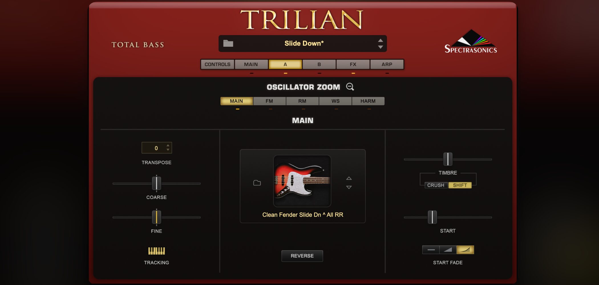 Trilian 使い方【ベース音源】