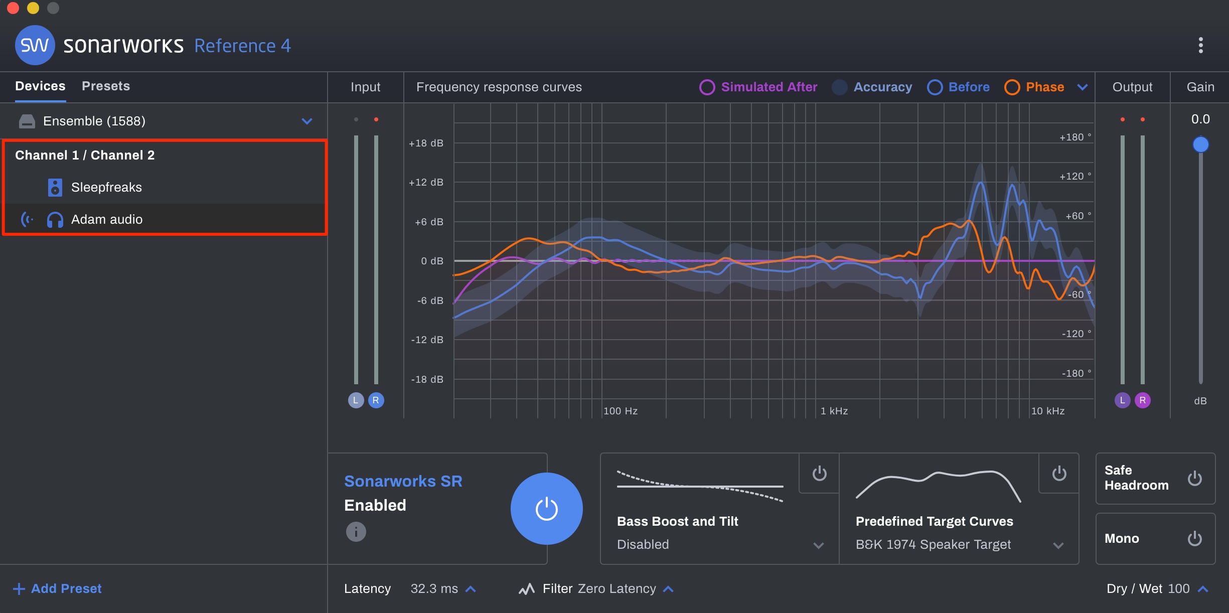 最適なモニタリング環境をすぐに構築 Sonarworks社「Reference 4