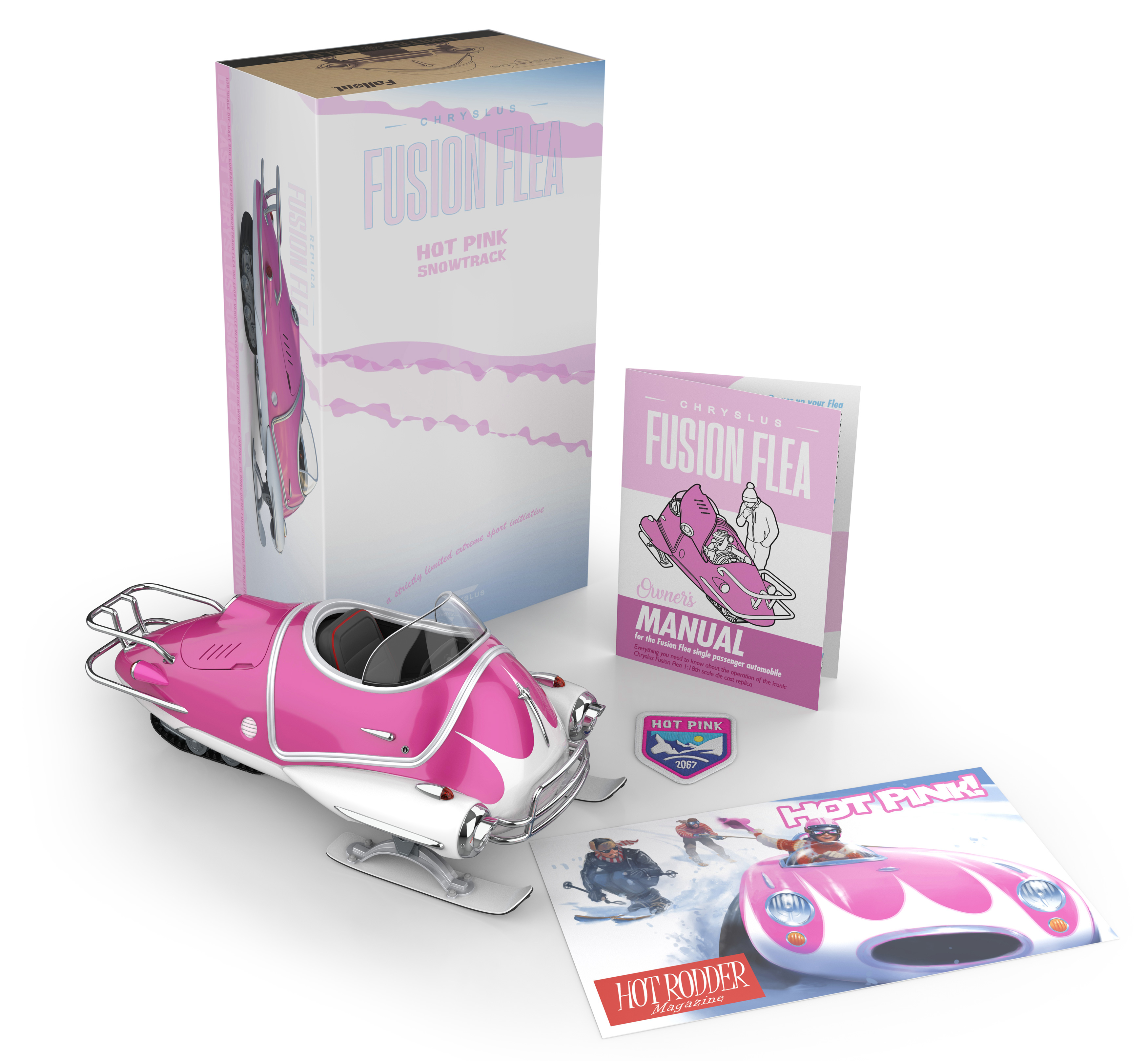 Falloutフォールアウトフュージョンフリーダイキャストレプリカカー