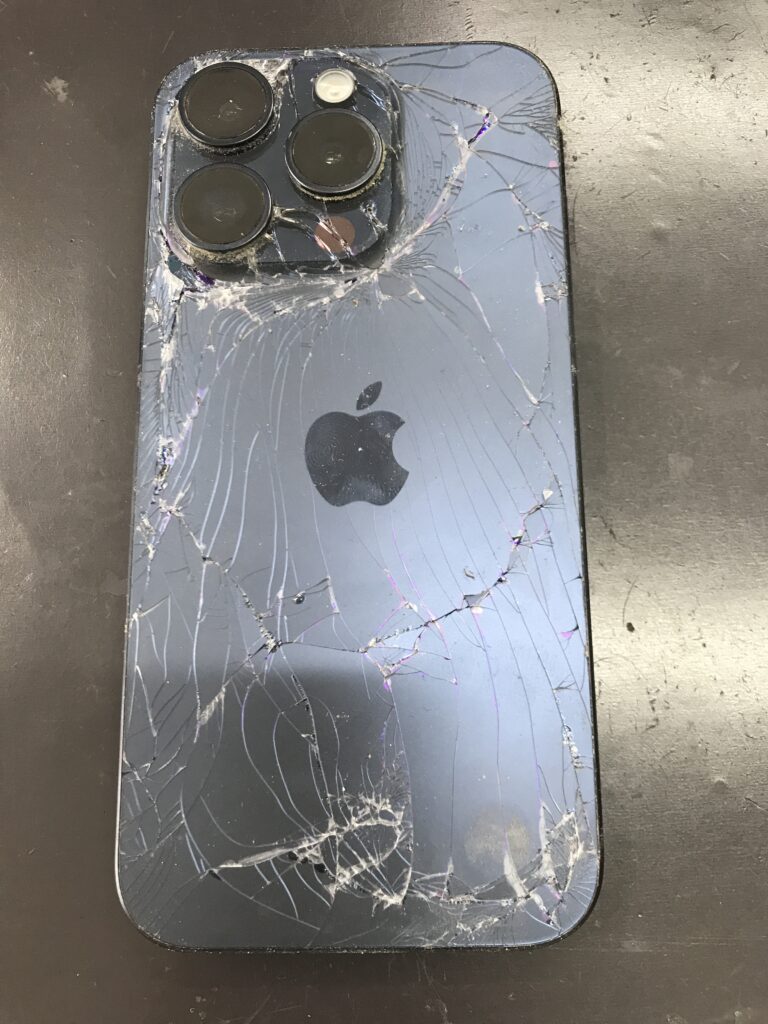 iPhone 12Pro ホワイト 背面ひび割れ 箱あり SIMフリー Apple iPhone12