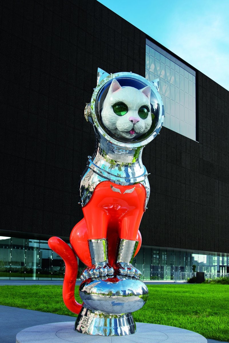 シップスキャット 宇宙猫 コスモレッドカラー 限定 サイン入り