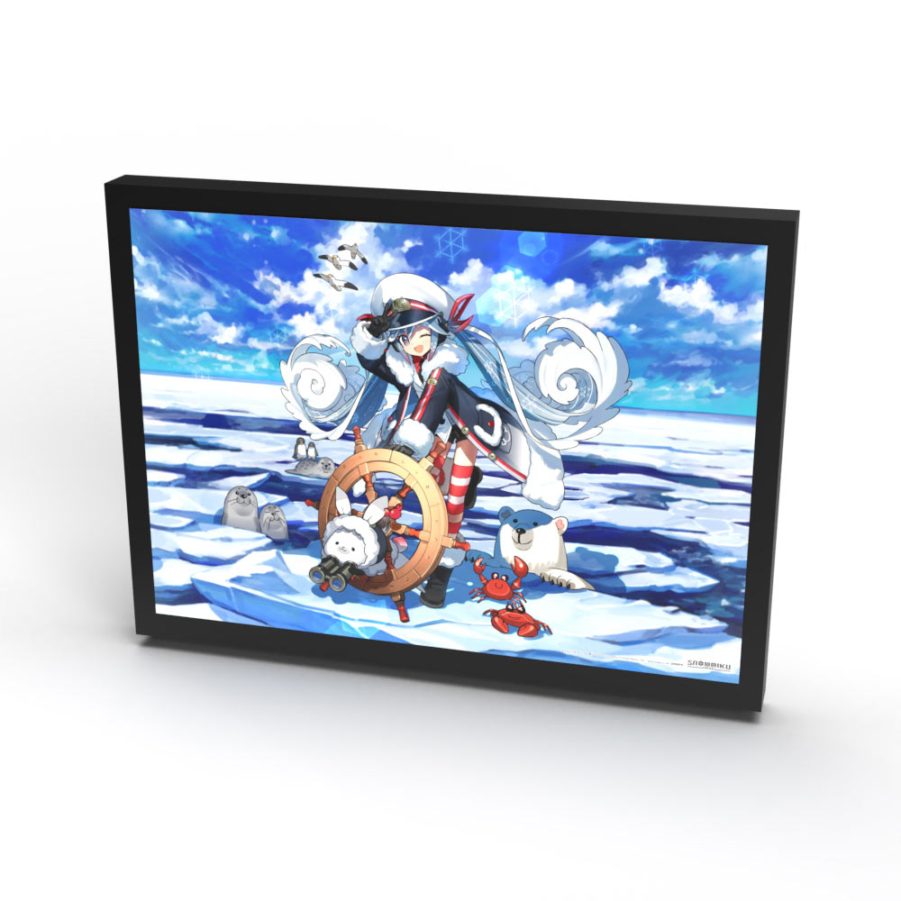 雪ミク MIKU 2022 B4パブミラー 初音ミク KEI グッズ]SNOW MIKU 2022