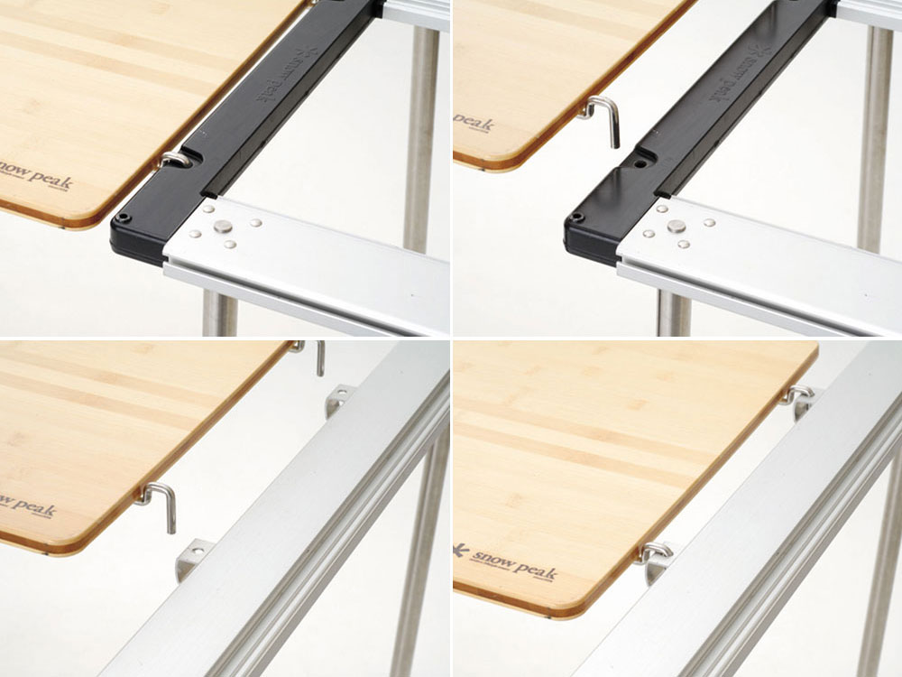 スノーピークマルチファンクションテーブル竹 CK-116TR とIGT 400