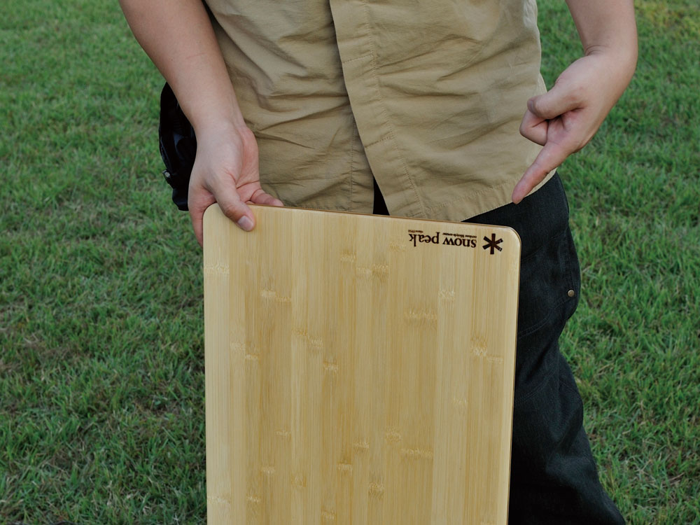 フォールディングシェルフ ロング竹| スノーピーク(Snow Peak)