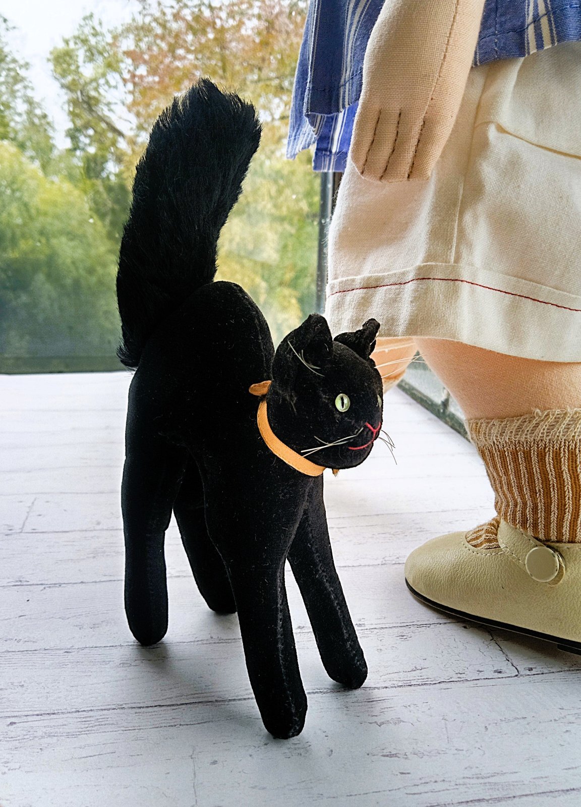 ベルベットの黒猫 トムキャット シュタイフ 10，5cm - SNAP