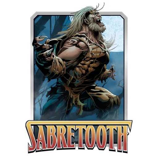 セイバートゥース - MARVEL SNAP Card - Untapped.gg