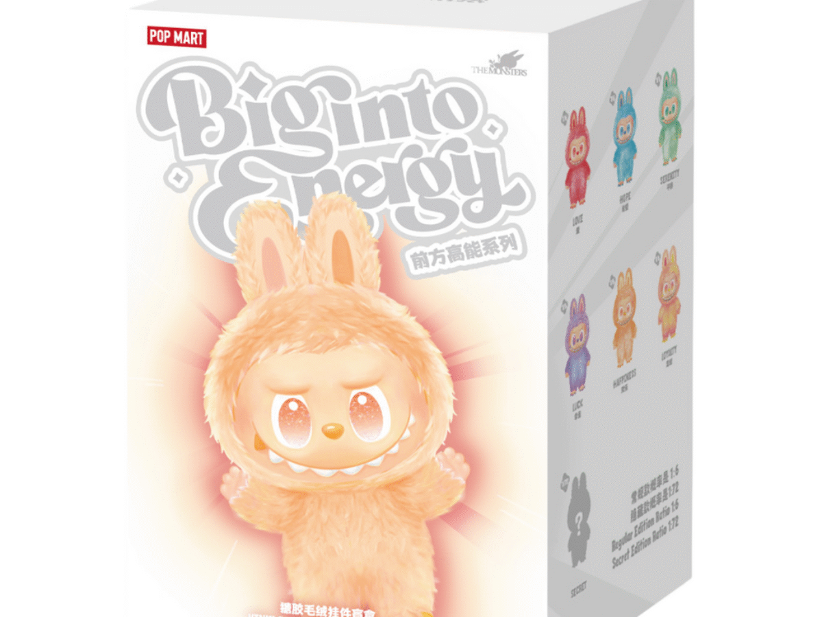 最終値下げラブブ Labubu Big into Energy シークレット LABUBU Big