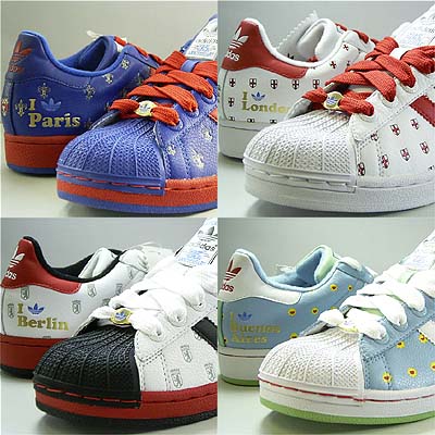 物欲スニーカー | アディダス スーパースター 35周年「シティシリーズ」