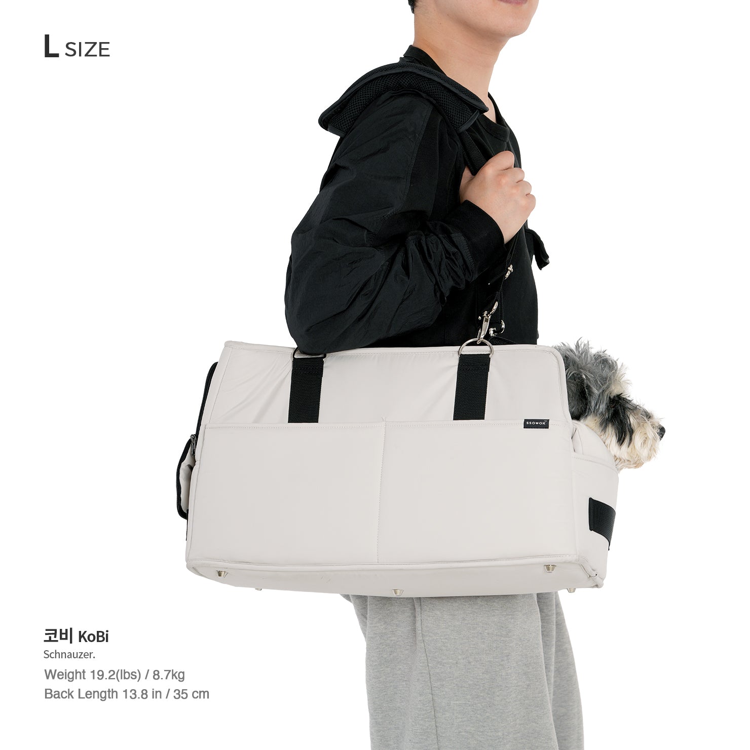 SO-CA001] SSOOOK Bag 15Beige