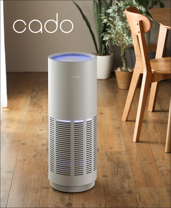 ①未使用 cado カドー 空気清浄機 AP-C110 12畳用 ゴールド cado AP