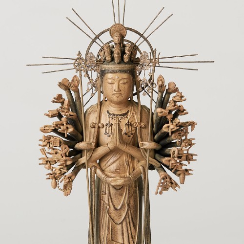 TanaCOCORO[掌] 千手観音～慶派～ | 仏像フィギュアのイスムウェブショップ