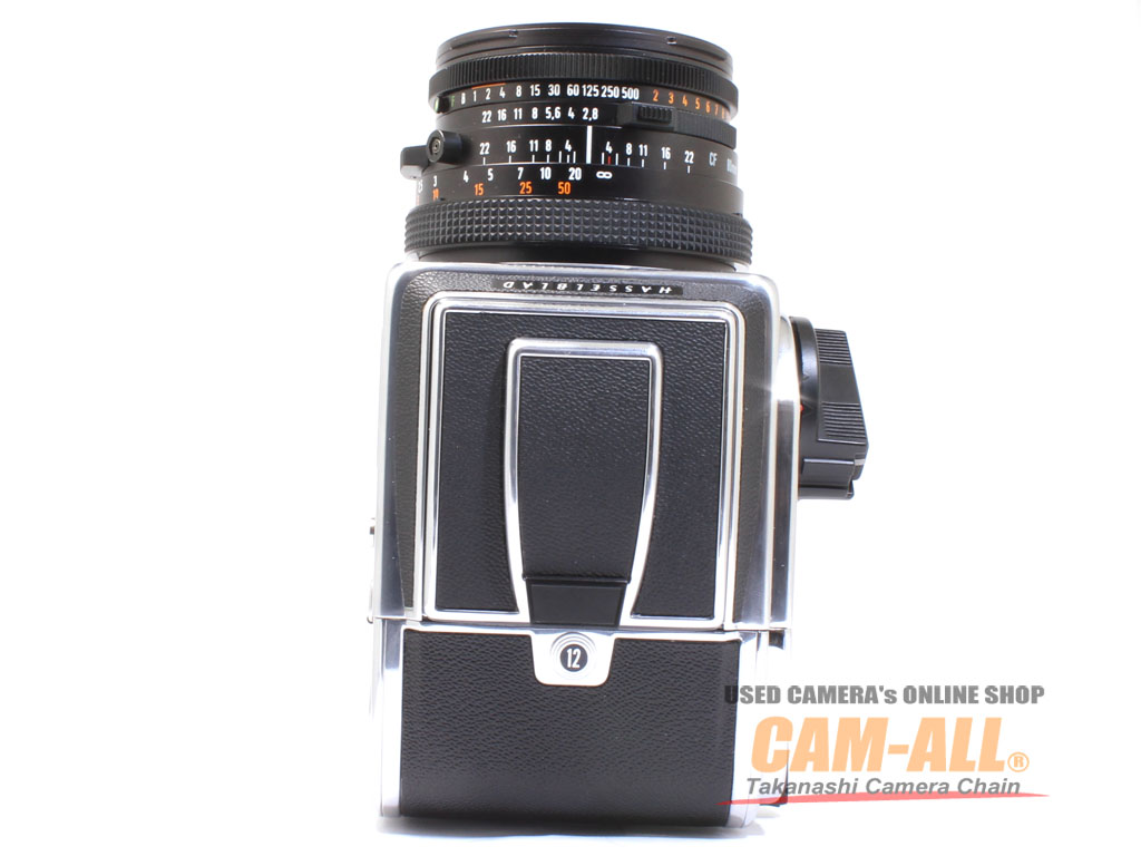 中古 ハッセルブラッド 500CM + CF80mm F2.8 + A-12 II型付き 程度：A