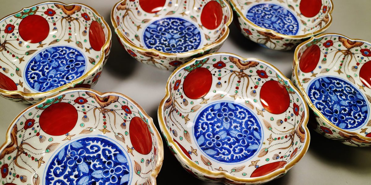 九谷須田菁華蜻蛉中皿5点 九谷須田菁華蜻蛉中皿5点 九谷須田菁華蜻蛉