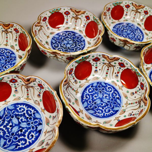 中国美術 伊万里焼の陶器／銘あり伊万里 明治 古玩 年代品 骨董 稀少