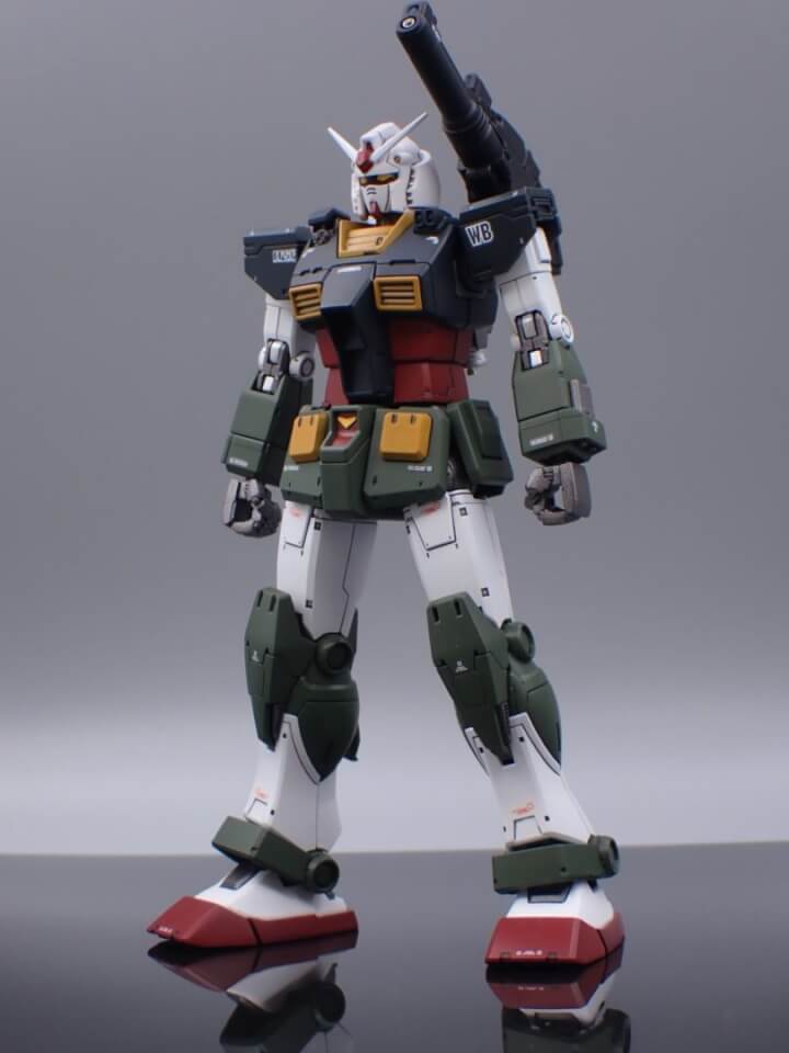 EG】全塗装RX-78ガンダム ガンプラ ジャンク 組立済み完成品 EG】RX-78