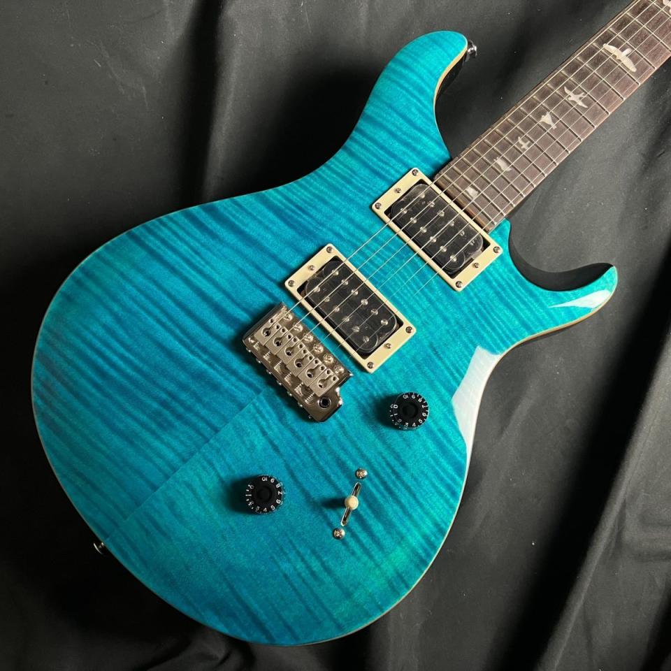 4/26迄特価】PRS SE CUSTOM24 艶青【美品】 PRS SE Custom24 エレキ