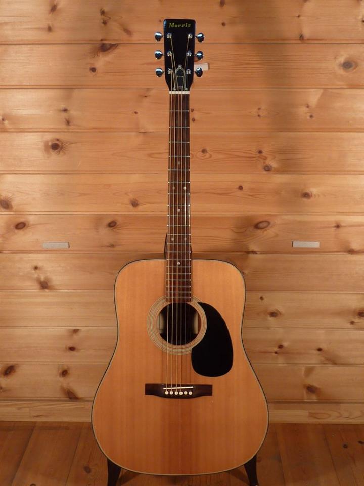 1972年製 Morris W18 アコースティックギター 弦交換済 モーリス