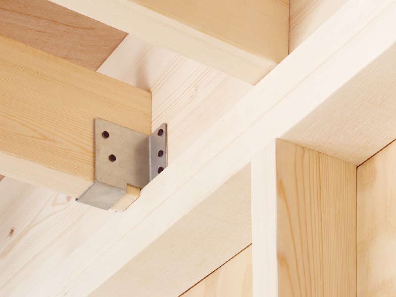 2×4用〕耐火天井根太受け金物 - BXカネシン