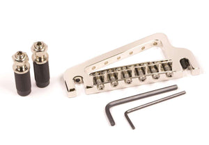 Hipshot Baby Grand 6 String Bridge - Nickel| SportHiTech