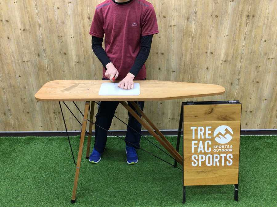 ヴィンテージ アイロン台 アメリカ 折りたたみ アイロンテーブル 店舗