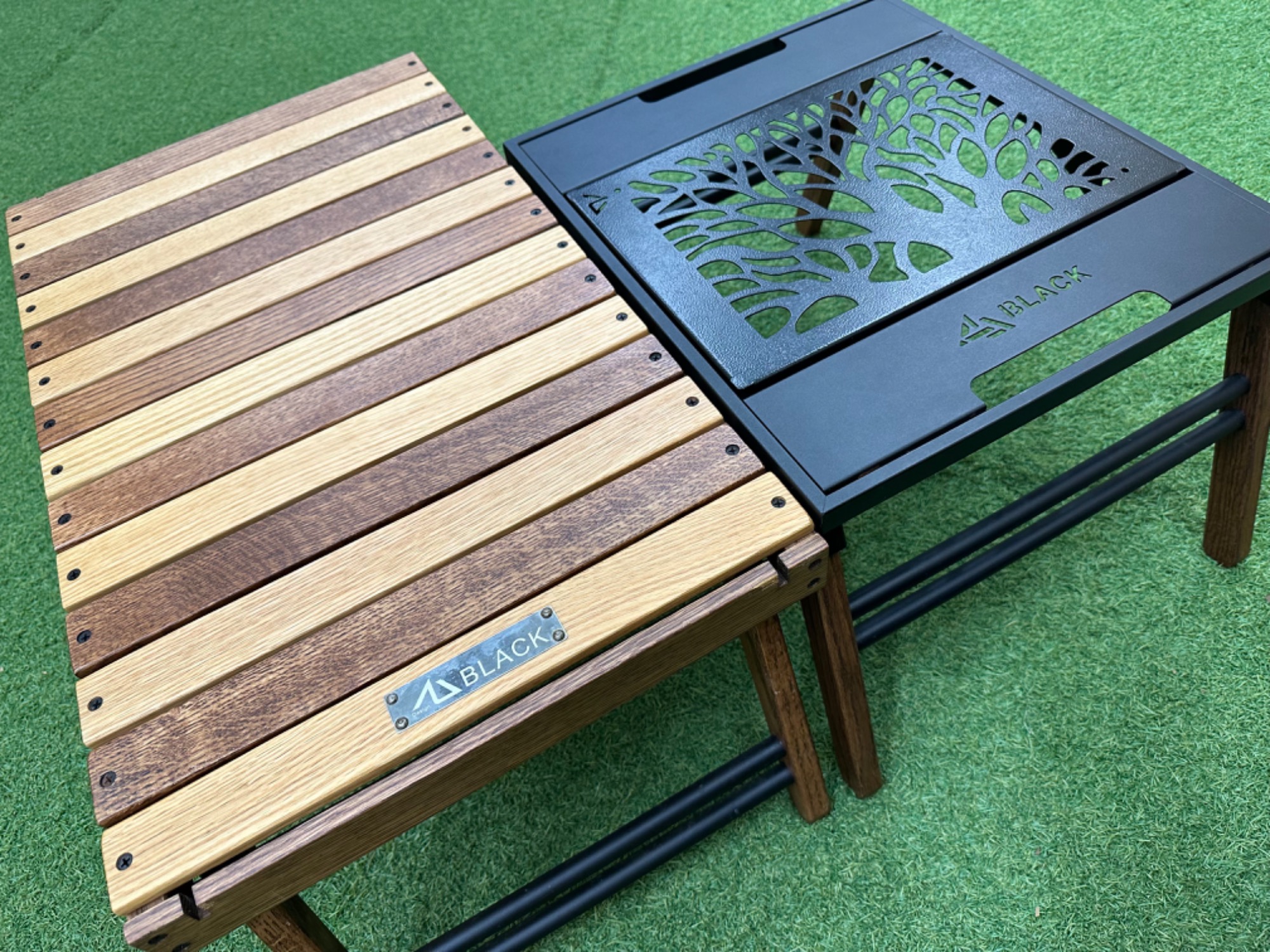 入荷速報!!】ブラックデザインのハレテーブル&ワンバーナーテーブルが